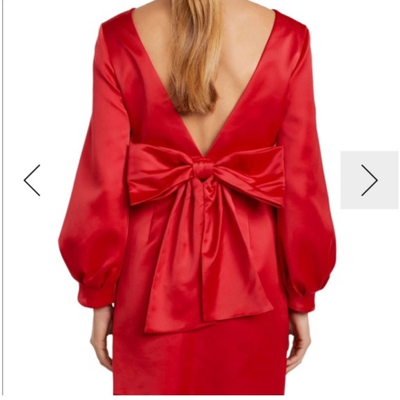 Asos Ever new red bow dress - Picture 2 of 4